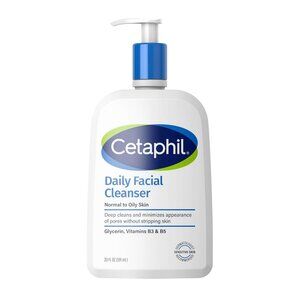 Cetaphil Face Wash, Daily Facial Cleanser for Sensitive, Combination to Oily Ski